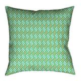 Latitude Run® Avicia Indoor/Outdoor Throw Pillow Polyester/Polyfill blend in Orange | 18 H x 18 W x 9.5 D in | Wayfair