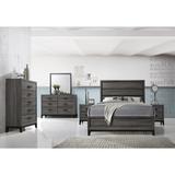 Union Rustic Webster Standard 4 Piece Bedroom Set Wood in Brown/Gray | Queen | Wayfair 75A8F1B585E24EA59219FD6CB6CC6675