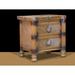 Beachcrest Home™ Sumner 2 Drawer Nightstand Wicker in Brown | 26.5 H x 24 W x 18 D in | Wayfair 78A925E0CA4F4E13BDCB18E786392AE7