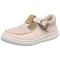 Clarks Cloud Rosa T, Girls’ Low-Top Sneakers, Pink (Pink Leather -), 8 Child UK (25.5 EU)