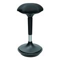 LogiLink EO0011 - Height Adjustable, Ergonomic Office Stool/Standing Aid for Effective Reduction of Fatigue and Leg Strain