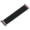 SilverStone SST-RC04B-400 - Premium PCI-E x16 Gen 3.0 Flexible Riser Ribbon Cable, EMI shielding, 40cm