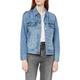 Levi's Ex-Boyfriend Trucker Jacket, Blue (Clean Dark Authentic 0036), Large