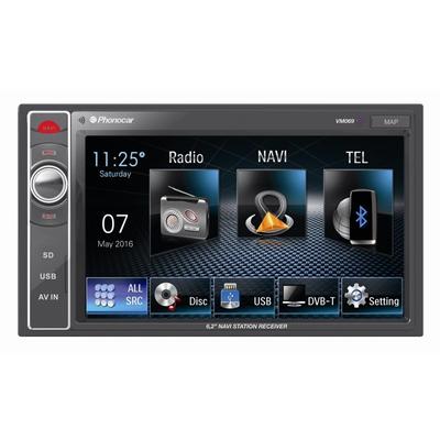 Phonocar 2 DIN Media Station 6.2 Zoll mit USB+SD-Slot Auflösung 800x480 Bluetooth VM069