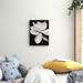 Ebern Designs 'Magnolia' Photographic Print on Wrapped Canvas in Black/White | 24 H x 18 W x 2 D in | Wayfair A3586FC411F640E1A07BA77E35F81F33