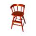 Breakwater Bay Givens Solid Wood Windsor Back Side Chair Wood in Brown | 32 H x 12 W x 13.5 D in | Wayfair E1B303913684412AA9B9024FDA292478