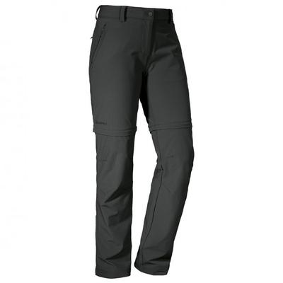 Schöffel - Women's Pants Ascona Zip Off - Trekkinghose Gr 23 - Short grau/schwarz