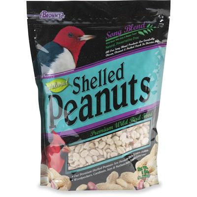 Brown's Natural Shelled Peanuts for Birds, 3 LBS