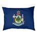 Tucker Murphy Pet™ Burien Maine Flag Designer Pillow Fleece, Polyester | 9.5 H x 29.5 W x 19.5 D in | Wayfair 7CE5D9B048BE46F4A06ECB7BA8E7F698