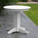 Darby Home Co Bork Plastic Dining Table Plastic in White | 32 H x 33 W x 33 D in | Outdoor Dining | Wayfair B3BCAC9CA24744628E73FE5C531C9746