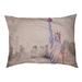 Tucker Murphy Pet™ Burkhardt Watercolor Statue of Liberty Designer Pillow Fleece, Polyester in Pink | 17 H x 52 W x 42 D in | Wayfair