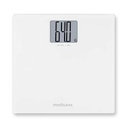 medisana PS 470 digital XL personal scale up to 250 kg / 551 lbs bathroom scales made of tempered safety glass and automatic switch-off