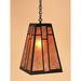 Arroyo Craftsman Asheville 12 Inch Mini Pendant - AH-12-CS-AB