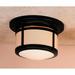 Arroyo Craftsman Berkeley 14 Inch 2 Light Outdoor Flush Mount - BCM-12-CS-MB