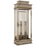 Visual Comfort Signature Collection Chapman & Myers Linear Lantern 22 Inch Tall 2 Light Outdoor Wall Light - CHD 2910AN