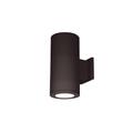 WAC Lighting Tube Architectural 12 Inch Tall 2 Light LED Outdoor Wall Light - DS-WD05-F930A-BZ