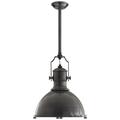 Visual Comfort Signature Collection Chapman & Myers Country Industrial 19 Inch Large Pendant - CHC 5136BZ-BZ