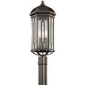 Kichler Lighting Galemore 23 Inch Tall 3 Light Outdoor Post Lamp - 49712OZ