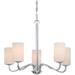 Nuvo Lighting Willow 27 Inch 5 Light Chandelier - 60/5805