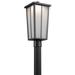 Kichler Lighting Amber Valley 19 Inch Tall 1 Light LED Outdoor Post Lamp - 49625BKTLED