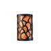 Justice Design Group Ambiance 9 Inch Wall Sconce - CER-7445-CRB-MICA