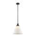 Innovations Lighting Bruno Marashlian X-Large Cone 12 Inch LED Mini Pendant - 201S-BK-G41-L-LED