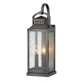 Hinkley Lighting Revere 21 Inch Tall 3 Light Outdoor Wall Light - 1185BLB