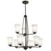 Kichler Lighting Tao 26 Inch 9 Light Chandelier - 44052OZ