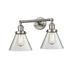 Innovations Lighting Bruno Marashlian Large Cone 18 Inch 2 Light LED Bath Vanity Light - 208-SN-G42-LED