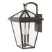 Hinkley Lighting Alford Place 20 Inch Tall 3 Light Outdoor Wall Light - 2565OZ-LL