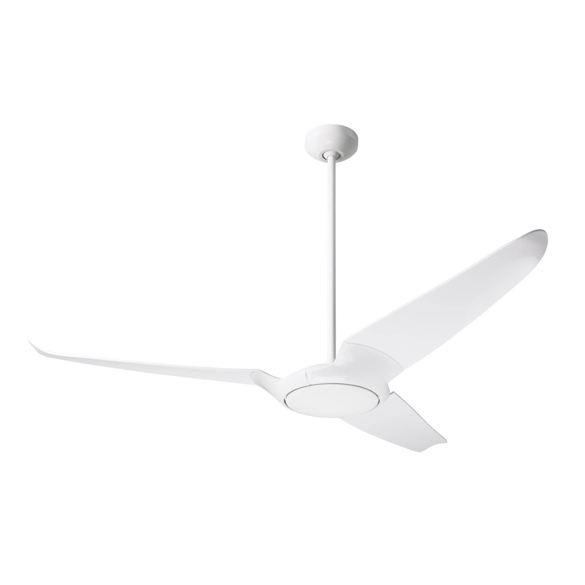 Modern Fan Company Air3 56 Inch Ceiling Fan - IC3-GW-56-WH-NL-RC