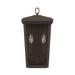 Capital Lighting Fixture Company Donnelly 17 Inch Tall 2 Light Outdoor Wall Light - 926222OZ