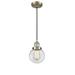 Innovations Lighting Bruno Marashlian Beacon 6 Inch LED Mini Pendant - 201C-AB-G202-6-LED