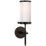 Visual Comfort Signature Collection Thomas O'Brien Bryant 14 Inch Wall Sconce - TOB 2015BZ-WG
