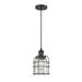 Innovations Lighting Bruno Marashlian Small Bell Cage 6 Inch Mini Pendant - 201C-BK-G54-CE