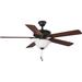 Progress Lighting Builder 52 Inch Ceiling Fan with Light Kit - P2599-129