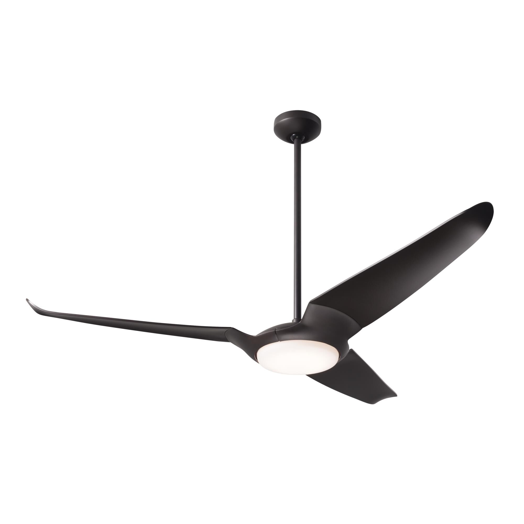 Modern Fan Company Air3 56 Inch Ceiling Fan with Light Kit - IC3-DB-56-WW-570-CC