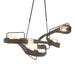 Hubbardton Forge Graffiti 50 Inch 5 Light Linear Suspension Light - 137820-1018