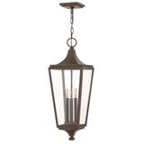 Hinkley Lighting Jaymes 26 Inch Tall 3 Light Outdoor Hanging Lantern - 1292OZ