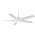 Minka Aire Espace 52 Inch Ceiling Fan with Light Kit - F690L-WH