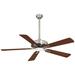 Minka Aire Contractor 52 Inch Ceiling Fan with Light Kit - F556L-BN/DW