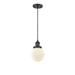 Innovations Lighting Bruno Marashlian Beacon 6 Inch LED Mini Pendant - 201C-BK-G201-6-LED