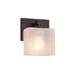 Justice Design Group Fusion 8 Inch Wall Sconce - FSN-8427-30-SEED-CROM