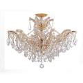 Crystorama Maria Theresa 27 Inch 6 Light Semi Flush Mount - 4439-GD-CL-MWP_CEILING