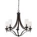 Minka Lavery Elyton 26 Inch 5 Light Chandelier - 4655-579