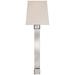Visual Comfort Signature Collection Chapman & Myers Edgar 26 Inch Wall Sconce - CHD 2713PN/CG-S