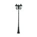 Livex Lighting Morgan 100 Inch Tall 3 Light Outdoor Post Lamp - 76198-14