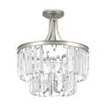 Progress Lighting Glimmer 16 Inch 3 Light Semi Flush Mount - P2326-134