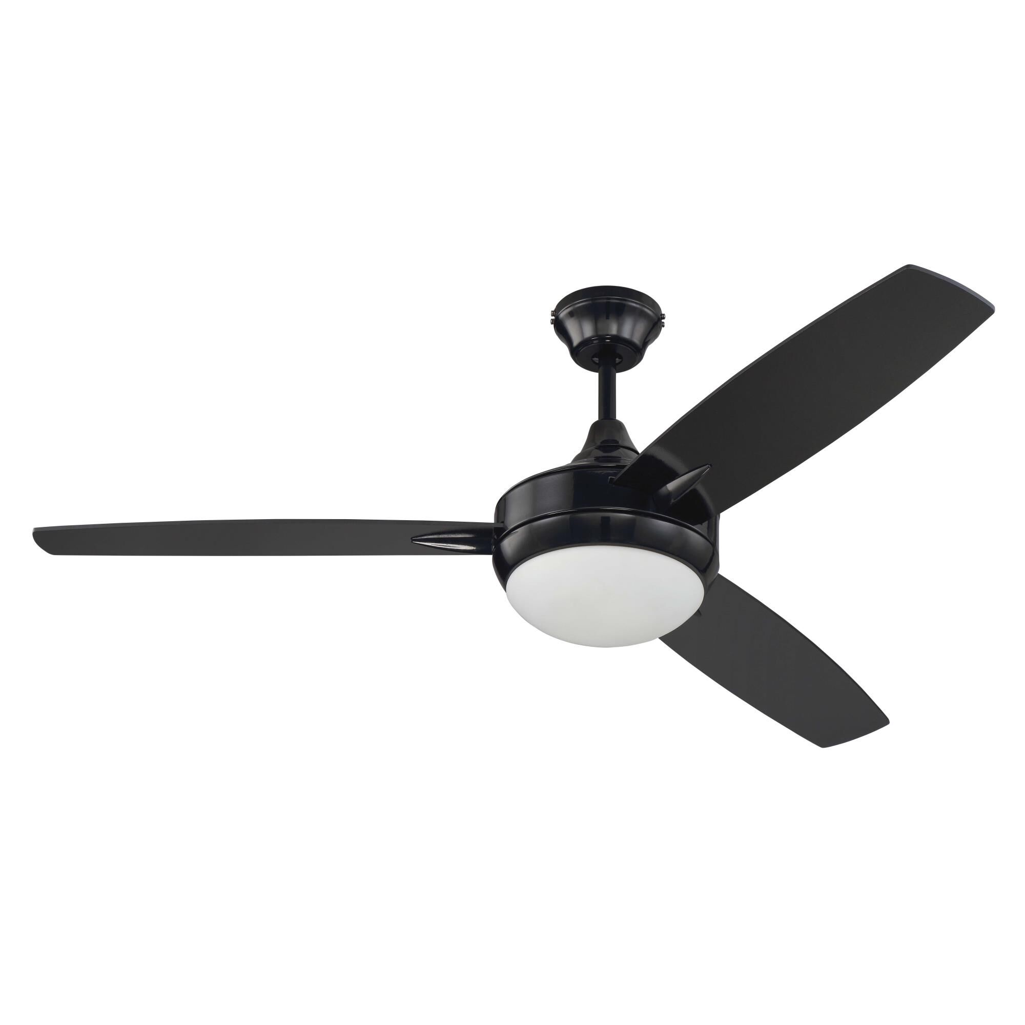 Craftmade Targas 52" 52 Inch Ceiling Fan with Light Kit - TG52GBK3