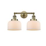 Innovations Lighting Bruno Marashlian Large Bell 19 Inch 2 Light LED Bath Vanity Light - 208-AB-G71-LED